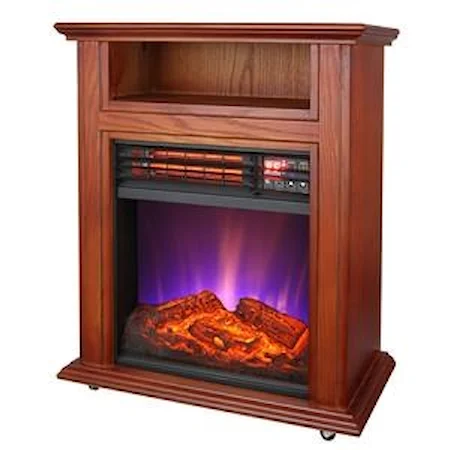 Comfort Glow Electric Quartz Fireplace